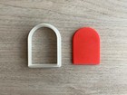 Arch Cookie Cutter Fondant Jewelry Mini Clay Earring Geometric Forms