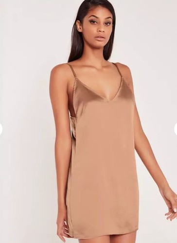 Missguided carli bybel silky cami dress 