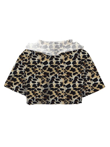 Kinder Mädchen Sweatshirt Tanz Kapuze Oberteil Outdoor Bluse Training T-Shirts Active - Bild 40 von 50