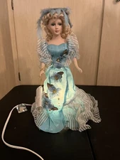 Duck House Heirloom Porcelain Doll Night Light 16''