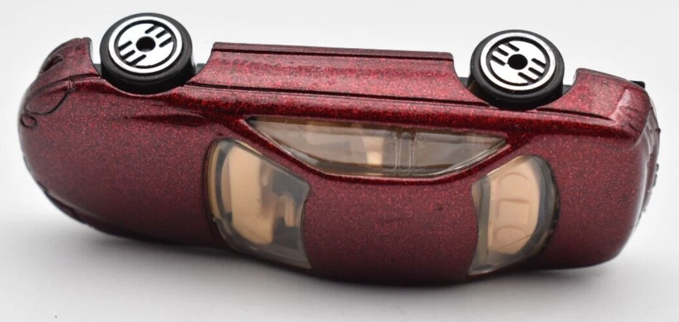 Hot Wheels Mainlane Lexus SC 400 bordeaux metallizzato. 1995. Made in Malyasia - Immagine 3 di 4