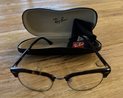 Ray-Ban Clubmaster Eyeglasses Frames ONLY RB5154 51-21 145 2012 Brown Tortoise