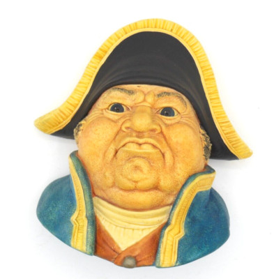 Bossons Chalkware Head -  Mr Bumble, Dickens Series designed by Fred Wright