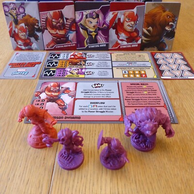 Marvel United: Winter Guard, Crimson Dynamo, Red Guardian, Ursa Major, Darkstar