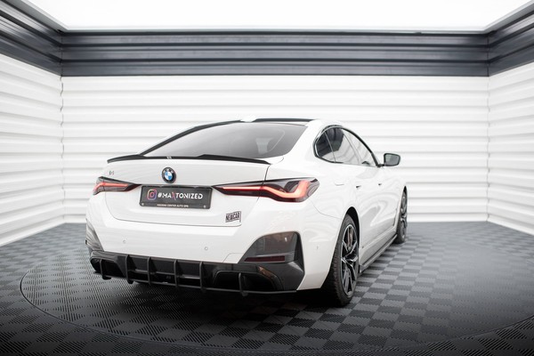 Street Pro HeckschüRze FüR BMW I4 M-Paket G26 Diffusor Heckansatz Flaps-image