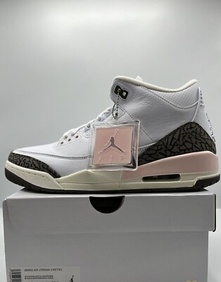 Sz 7.5W - Air Jordan 3 Retro Neapolitan/Atmosphere White Dark