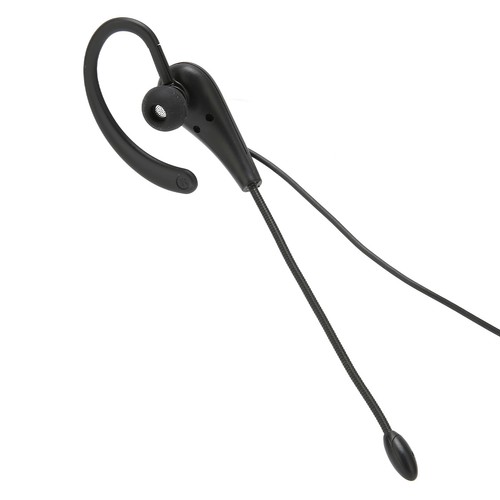 Call Center Headset Ear Hook Single Sided 3.5mm Customer Service Headphone W SD3 - Picture 9 of 12