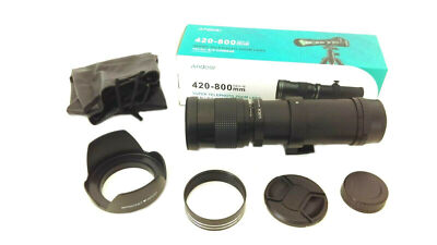 Fujifilm X Digital Fit 420-800mm Super Telezoomobjektiv für FujifilmX Kameras