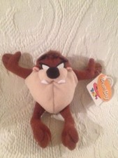 Applause Taz 1997 6" Plush Stuffed Bean Bag W/ Tag