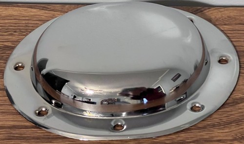 NOS 1M6 Chrome Harley-Davidson Clutch Cover Derby 36-64 Knucklehead Panhead