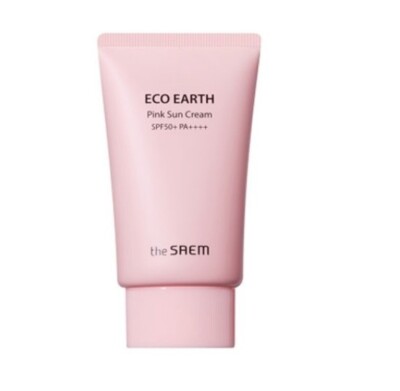 [the SAEM] Eco Earth  Pink Sun Cream SPF50+ PA++++ 50g