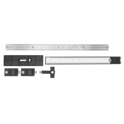 Cabinet Hardware Jig Adjustable Handle Punch Locator Woodworking Drill Tool - Picture 2 of 16