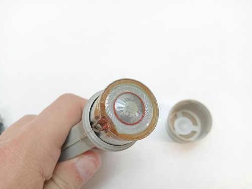 Radziecki mikrofon oktawa MD 200 vintage audio elektroniczny ZSRR retro stary - Zdjęcie 20 z 22