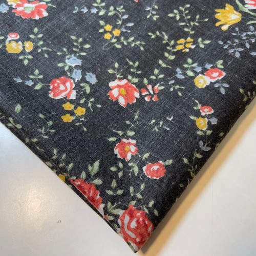 100% Algodón Voile Suave Césped Material Vintage Floral Vestido Cortina Tela 58" Metro - Imagen 25 de 34