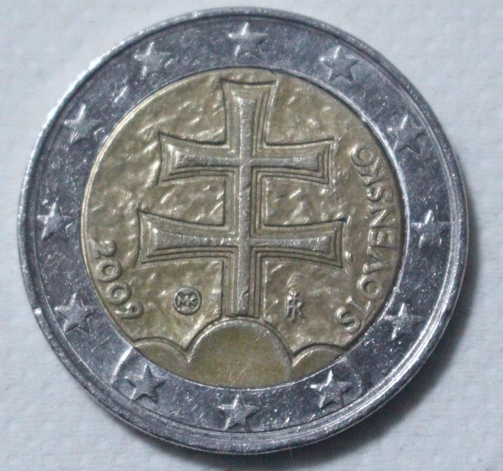 2 Euro Münze Fehlprägung Slovensko 2009 eBay