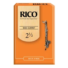 Rico Bass Clarinet Reeds (Previous Packaging) - 10 Per Box