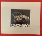 1972 Pontiac "Grand Prix / Bonneville / Catalina +" - Original Car Brochure