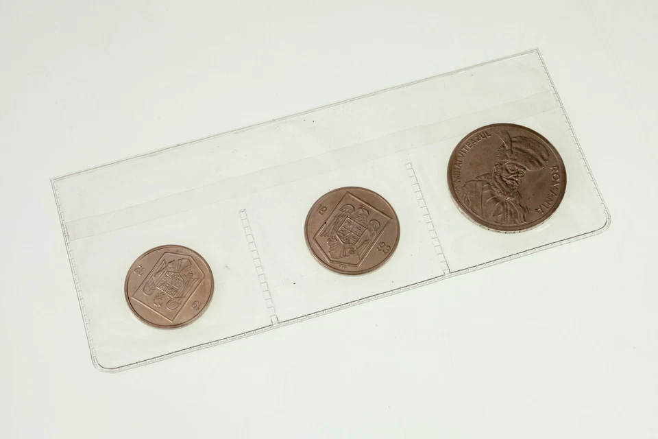 1941-1993 Belgium, Canada, Romania, Spain, Vatican City Coins & Sets Lot of 5 - Image 2 of 4