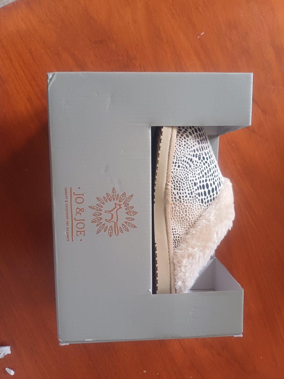 PANTOFOLA D’ORO Pantofole beige taglia 3 4 adulti oro nero JO&JOE