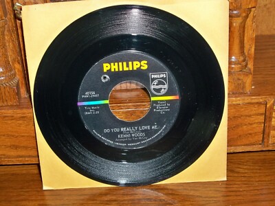 Kenni Woods-Back With My Baby-Do You Really Love Me-Soul-45 RPM Record