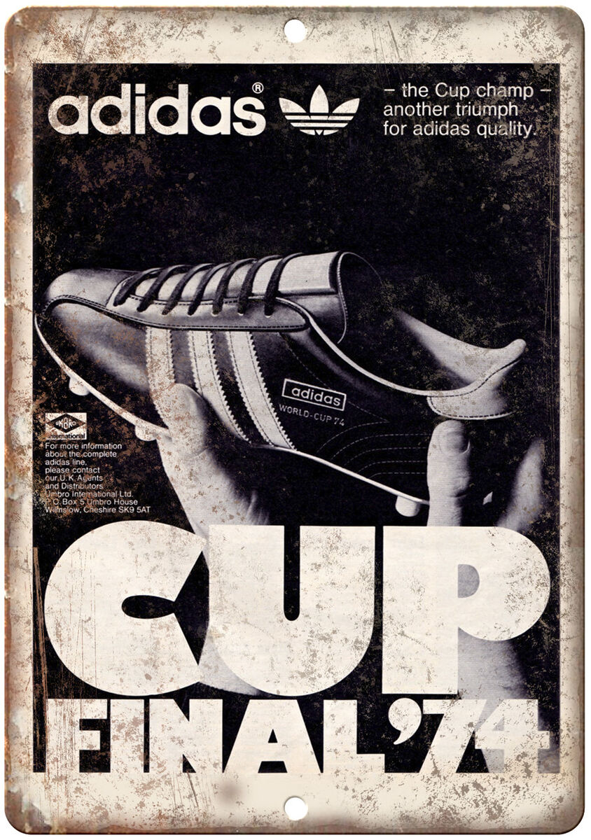 1974 Adidas World Cup Soccer Cleates Ad 12 1974 Adidas World Cup Soccer Cleates Ad 12