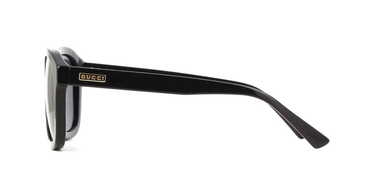 NEW Gucci Sunglasses GG1316S 001 Black Grey Men Authentic Gucci GG1316S Black/Grey (001) Sunglasses | eBay main image 2