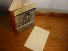 Peter Carey - TRUE HISTORY OF THE KELLY GANG  - Signed 1st, 1st -Rare Map Insert