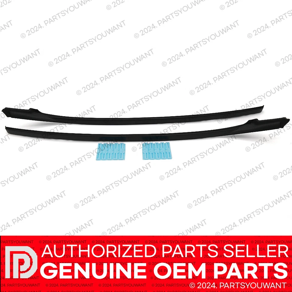 GENUINE Lexus 06-13 IS250 IS350 IS-F Driver + Passenger Windshield Moulding SET Foto 4 de 4