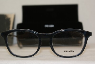 Brand New Authentic Prada O1P 50-19-145 AVIO/Blue HA2-1O1 With Original Case!