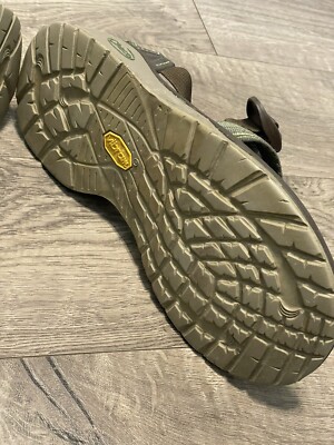 Chaco Sandals Green/Brown Nylon Vibram Mens Size US 14  display picture 3