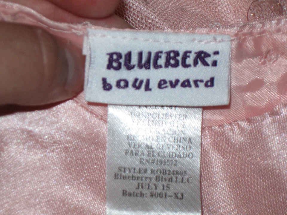 2 Vestidos de BOULVARD & GEORGE Niños Niñas Rosa y Púrpura Talla 4-6XT  Foto 4 de 4