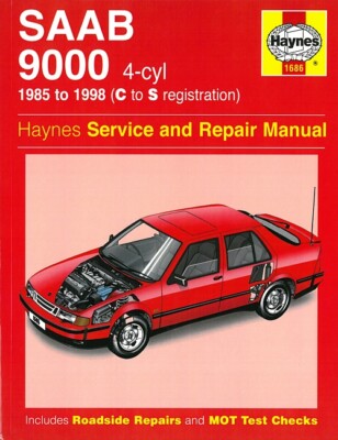 Haynes Handbuch: Saab 9000 4-Zylinder  Reparaturanleitung/Reparatur-Buch/Wartung