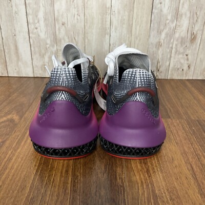 Adidas 4D Fusio Running Shoes White / Ultra Purple / Black  display picture 1