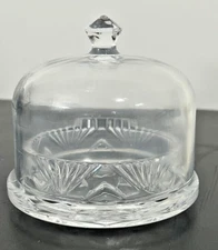 Godinger Crystal Dome Butter Dish. Butter Keeper Designs of Ireland by Shannon 