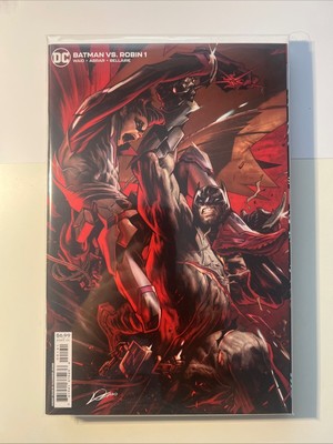 Batman vs. Robin #1 Lozano Cover (2022)