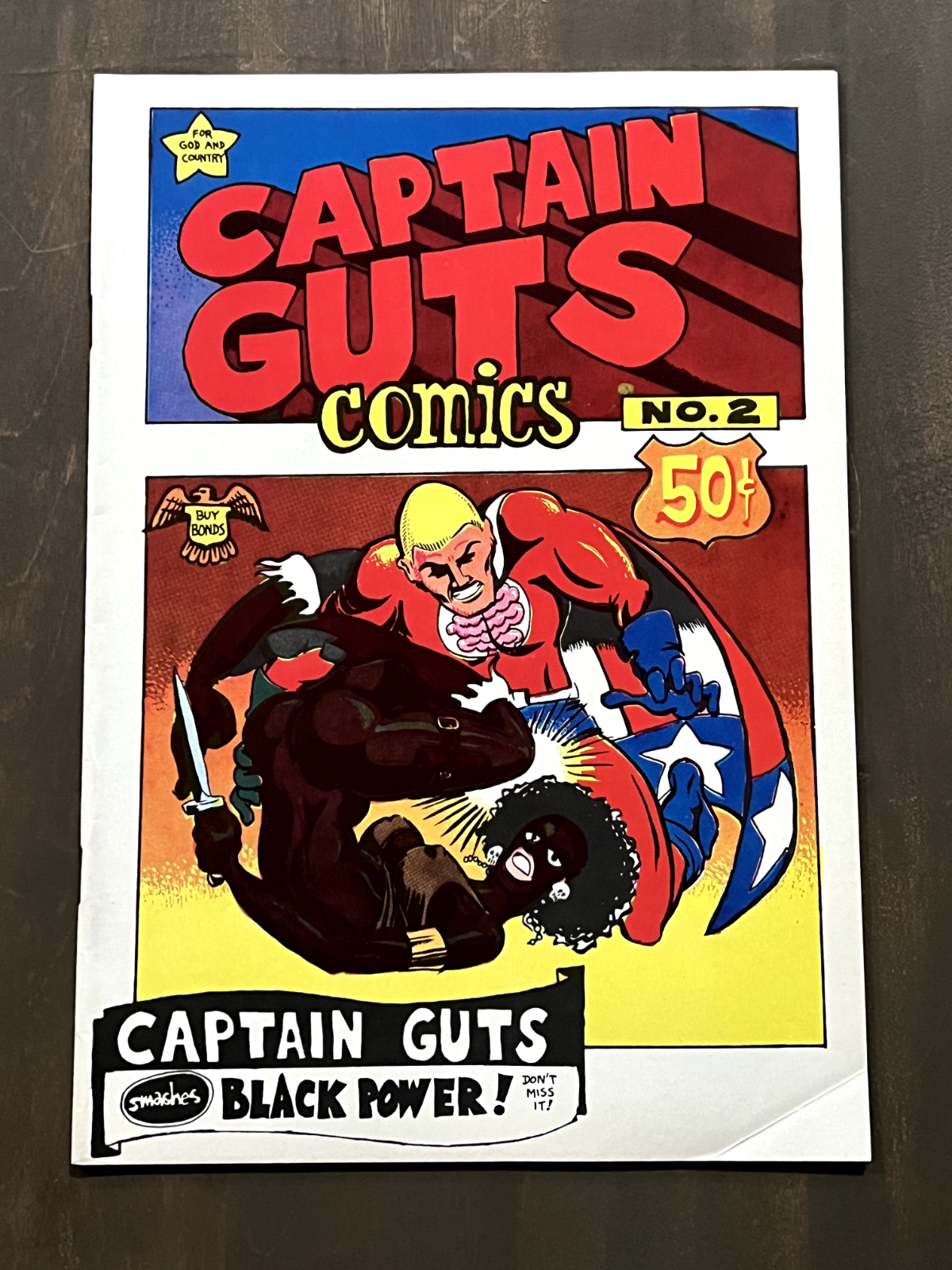 💥 Captain Guts # 2 1970 Larry Welz Underground Comix the Print Mint ...