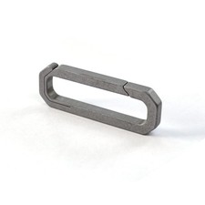 EDC Titanium Carabiner Clip Multifunctional Keychain Quick Release Key Holder...