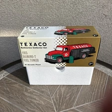 Texaco Refineries 1955 DIAMOND T FUEL TANKER FIRST GEAR #18-2197 El Dorado Plant