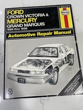 Haynes 36012 Ford Crown Victoria Mercury Grand Marquis Repair Manual 