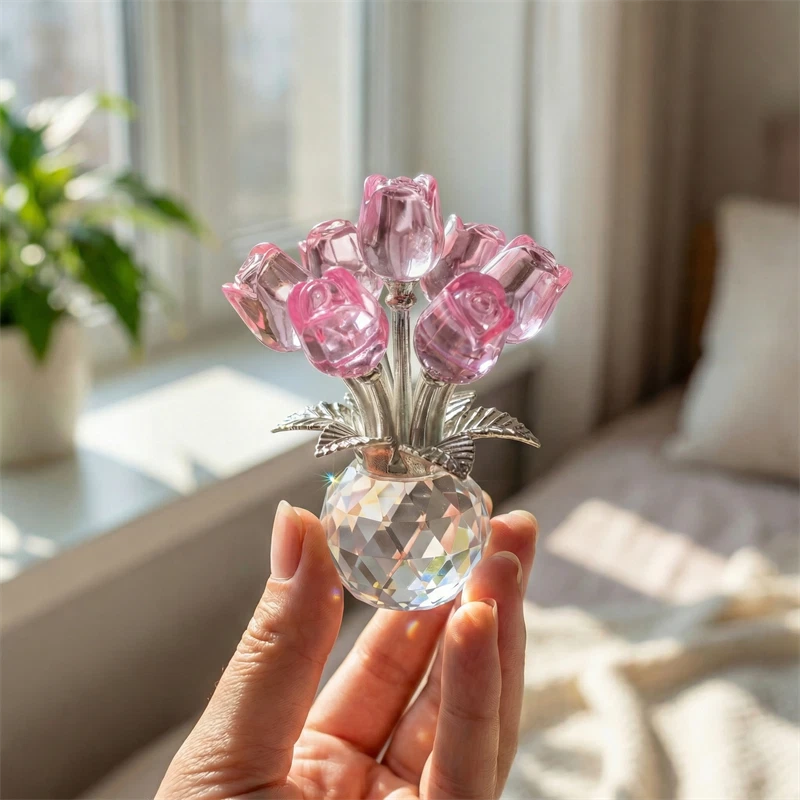 Preços baixos em Crystal Rose em Estatuetas de Swarovski | eBay