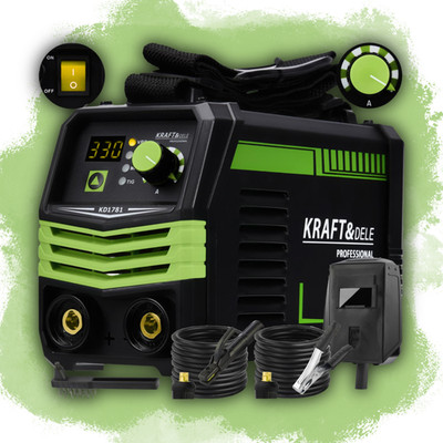 Schweißgerät 330 A MMA / TIG Lift / VRD KD1781 Stand-by Safety-Feature