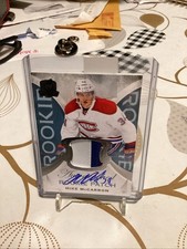 2015-16 Upper Deck The Cup Rookie 134/249 Mike McCarron #128 Patch Auto