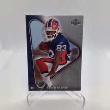 Marshawn Lynch 2007 Upper Deck NFL Players Rookie Premiere RC Card #18 QTY. rookie card picture