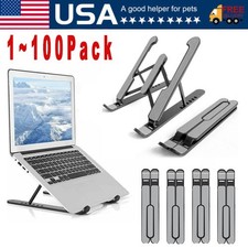 Portable Laptop Stand Adjustable Foldable Notebook Tablet Holder Desk Wholesale