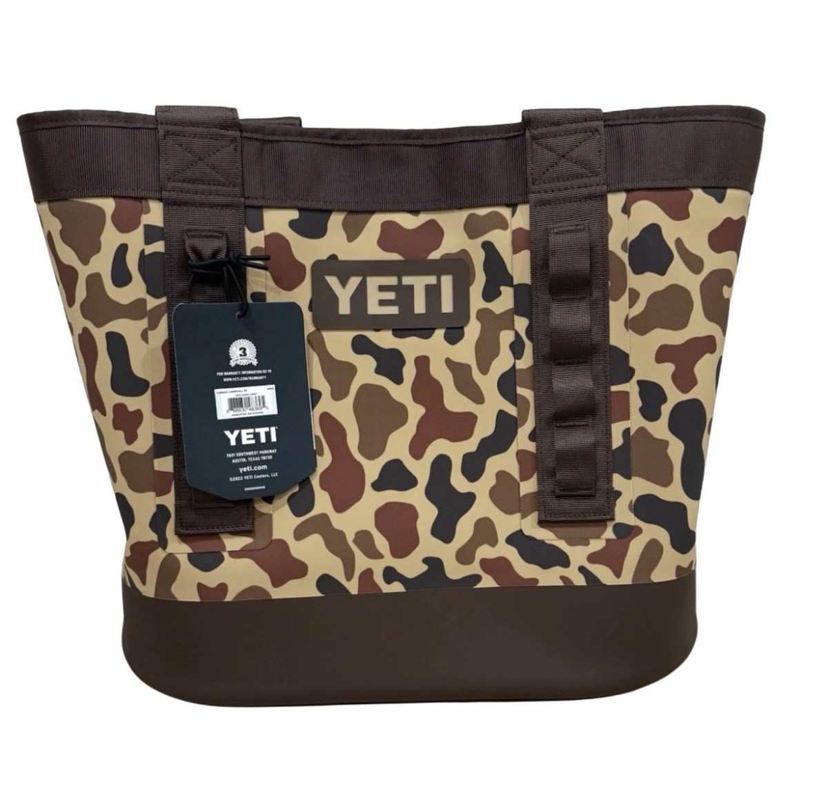 YETI Camino 35 - WETLANDS CAMO - Carryall Tote Bag - LE - Ships