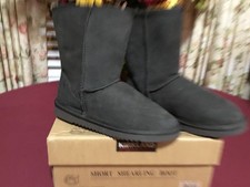 Botas De Lana 2020 Auténtica Para Mujer, Botas De Nieve De Piel De