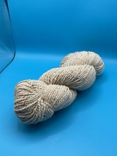 100 Alpaca Yarn 200 Yds Natural Cream 4 2ply Worsted Wt 2.8oz