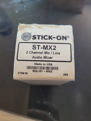 Radio Design Labs ST-MX2 Stick-On Mic/Line Level Audio Mixer