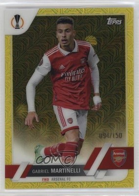 2022 Topps Japan Edition UEFA Club Competitions /150 Gabriel Martinelli #57 00em
