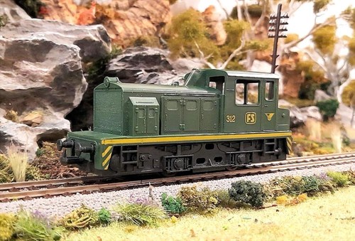 * 1/87 HO * Lima * FS Diesel Shunter Da Manovra No.312 * Italy * 1659 * | Zustand: Used